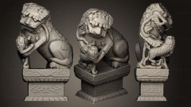 3D model Lion 16 (STL)